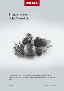 Brugsanvisning Miele KDN 7714 E Active Køle-fryseskab