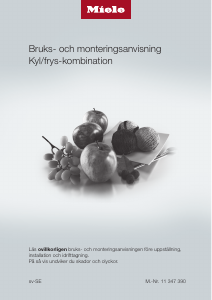Bruksanvisning Miele KF 2901 Vi Kyl-frys