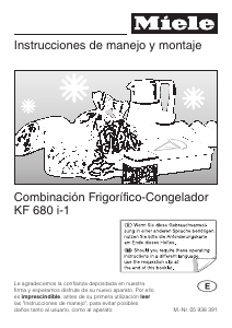 Manual de uso Miele KF 680 i Frigorífico combinado