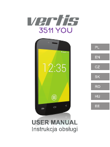 Használati útmutató Overmax Vertis 3511 You Mobiltelefon