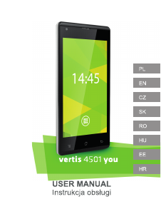 Használati útmutató Overmax Vertis 4501 You Mobiltelefon