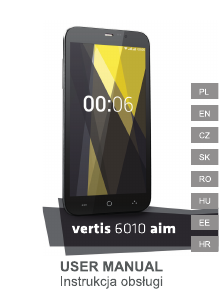 Használati útmutató Overmax Vertis 6010 Aim Mobiltelefon
