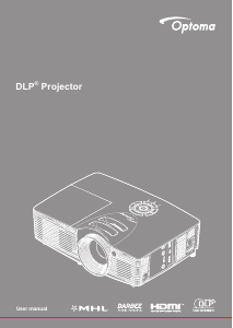 Manual Optoma HD28DSE Projector