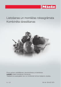 Rokasgrāmata Miele KFN 14947 SDE ed/cs Ledusskapis ar saldētavu