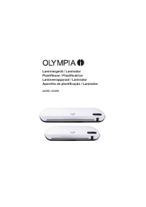 Manual Olympia A 2250 Plastificadora