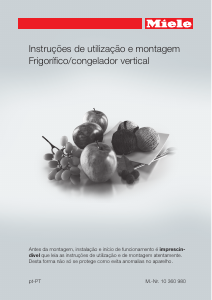 Manual Miele KFN 29032 D ws Frigorífico combinado
