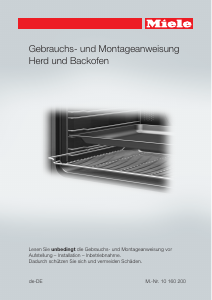 Bedienungsanleitung Miele H 2661-1 B Backofen