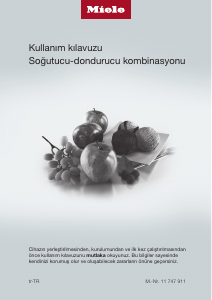 Kullanım kılavuzu Miele KFN 7734 D Donduruculu buzdolabı