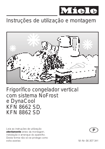 Manual Miele KFN 8662 SD Frigorífico combinado