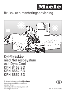 Bruksanvisning Miele KFN 8662 SD Kyl-frys