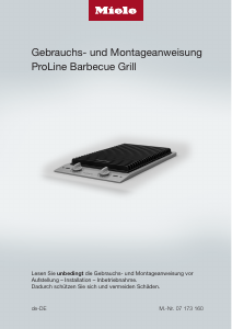 Bedienungsanleitung Miele CS 1312 Kochfeld