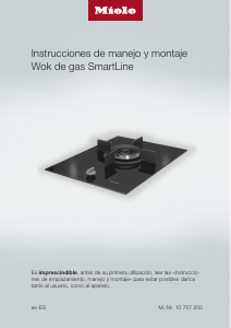 Manual de uso Miele CS 7101 FL Placa