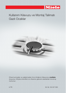 Kullanım kılavuzu Miele KM 2356 Ocak