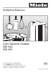Kullanım kılavuzu Miele KM 454 Ocak