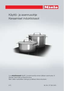 Käyttöohje Miele KM 6318 Keittotaso