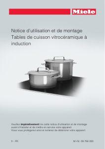 Mode d’emploi Miele KM 6324 Table de cuisson