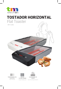 Manual de uso TM Electron TMPTS006WH Tostador