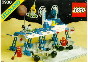 Manual Lego set 6930 Space Supply station
