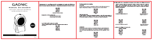 Manual de uso Gadnic CODBAR13 Lector de código de barras