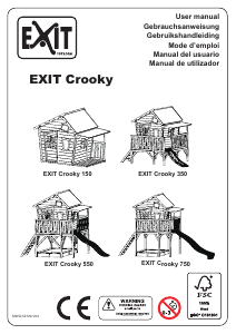 Bedienungsanleitung Exit Crooky 550 Spielhaus