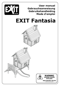 Bedienungsanleitung Exit Fantasia 300 Spielhaus