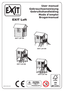 Bedienungsanleitung Exit Loft 300 Spielhaus