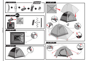 Manual Coleman Darwin 2 Tent