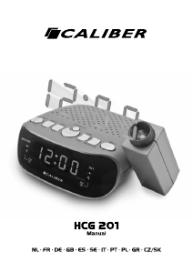 Handleiding Caliber HCG201 Wekkerradio