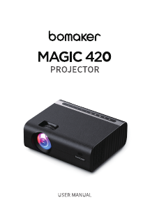 Bedienungsanleitung Bomaker Magic 420 Projektor