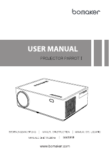 Manual de uso Bomaker Parrot I Proyector