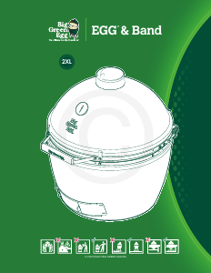 Manual de uso Big Green Egg 2XL Barbacoa
