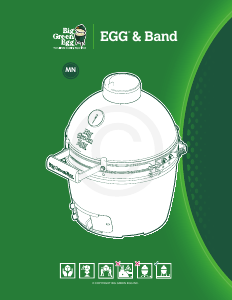 Manual Big Green Egg Mini Grătar