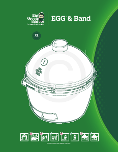 Manual de uso Big Green Egg XLarge Barbacoa