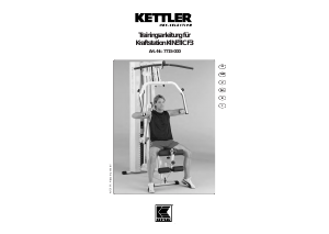Manual Kettler Kinetic F3 Multi-gym