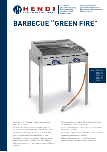 Handleiding Hendi 149591 Green Fire Barbecue