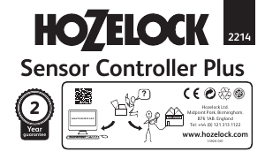Manual de uso Hozelock 2214 Sensor Controller Plus Contador de agua