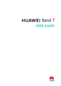 Handleiding Huawei Band 7 Smartwatch