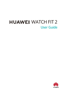 Handleiding Huawei Watch Fit 2 Smartwatch