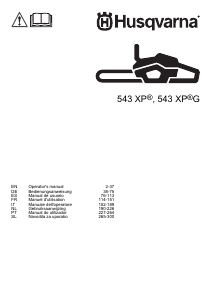 Manual Husqvarna 543 XP Motosserra