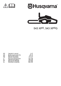 Manual Husqvarna 543 XP Chainsaw