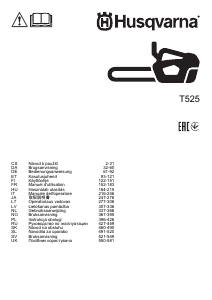 Kasutusjuhend Husqvarna T525 Kettsaag