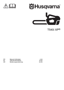 Mode d’emploi Husqvarna T540i XP Tronçonneuse