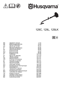 Manuale Husqvarna 129C Tagliabordi