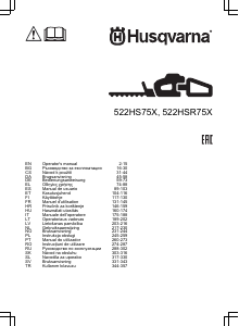 Priručnik Husqvarna 522HS75X Škare za živicu