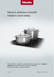 Manuál Miele KMDA 7272 FL-U Silence Varná deska