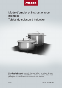 Mode d’emploi Miele KMDA 7272 FL-U Silence Table de cuisson