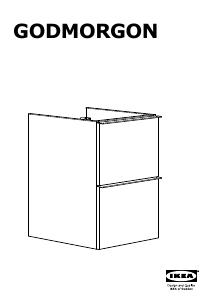 Manual IKEA GODMORGON (40x47x58) Corp bază