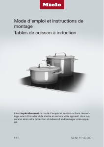 Mode d’emploi Miele KMDA 7774-1 FR Table de cuisson