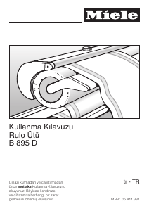 Kullanım kılavuzu Miele B 895 D Çamaşır sıka makinesi