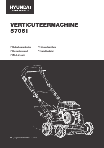 Handleiding Hyundai 57061 Verticuteermachine